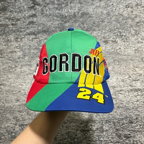 NEW Vintage Jeff Gordon Snapback Hat Competitors View NASCAR DuPont Racing Cap - Picture 1 of 6
